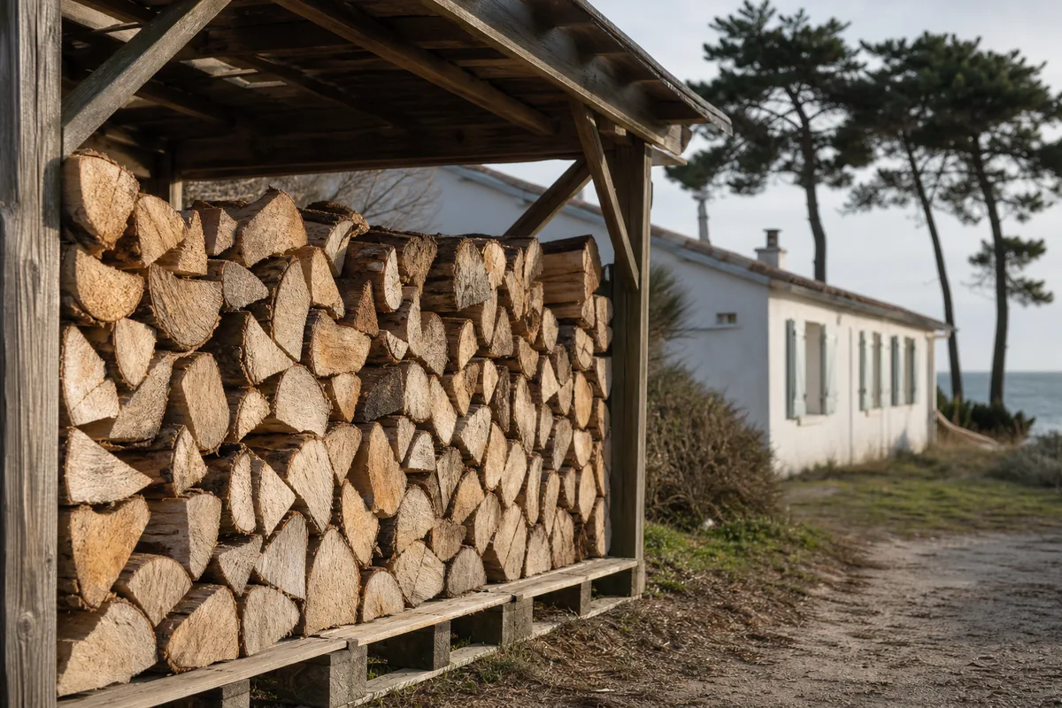 Bois de chauffage à Saint-Brévin-les-Pins : le guide 2026